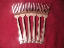 Conjunto de 6 garfos para salada Oneida AMSTERDAM talheres de aço inoxidável 7 1/8" comprar usado  Enviando para Brazil