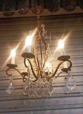 Imposant lustre cage d'occasion  Bollwiller
