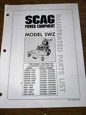 Scag model swz for sale  Fitzwilliam