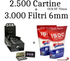 2.500 cartine ocb usato  Spedire a Italy