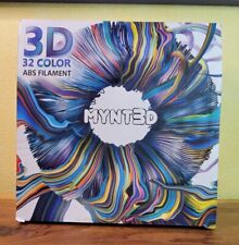 Filamento de impressão ABS 3D profissional MYNT3D 32 cores 10 metros de comprimento comprar usado  Enviando para Brazil