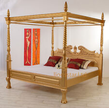Himmelbett gold mahagoni gebraucht kaufen  Taunusstein