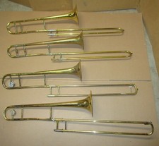 Usado, 4 Trombones Bach Conn King & Yamaha! Boas buzinas de reparo de consertador superior! !Sem reserva! comprar usado  Enviando para Brazil