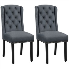 Button tufted dining for sale  IPSWICH
