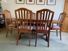 Extendable teak dining for sale  CORSHAM