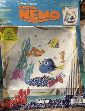 2006 Janlynn Finding Nemo Baby Colcha Estampada Ponto Cruz Disney Sem Colcha comprar usado  Enviando para Brazil