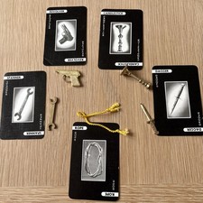 Cluedo weapons gold for sale  UK