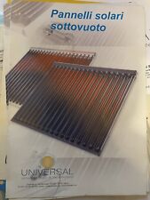 Pannelli solari sottovuoto usato  Ghedi