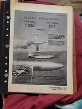Lockheed USAF Series T-33A modelo marinho TV-2 manual de voo original comprar usado  Enviando para Brazil