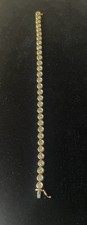 Tennisarmband gold 585 gebraucht kaufen  Nürnberg