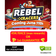 Monopoly_Go Event Race - REBEL RACERS ( Choose Point/ Race ) +  guaranteed na sprzedaż  Wysyłka do Poland