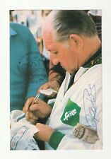 Gino bartali autografo usato  Foligno