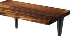 Prateleira flutuante de parede de madeira rústica - Marrom carbonizado 10,5" x 5 comprar usado  Enviando para Brazil