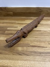 Vintage treen crocodile for sale  CONSETT