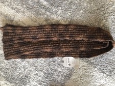 Schal selbstgestrickt braunmel gebraucht kaufen  Schwerin-Umland VIII