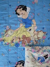 Colcha de edredom branca de neve vintage Disney cobertor reversível 64"X 85" roupa de cama de solteiro comprar usado Colcha de edredom branca de neve vintage Disney cobertor reversível 64"X 85" roupa de cama de solteiro comprar usado  Enviando para Brazil