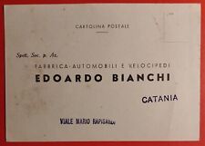 Usado, Tarjeta Postal Edward Bianchi Milán Con Modelo Bicicleta Ciclismo 1940-45 C 3 ( comprar usado  Enviando para Brazil