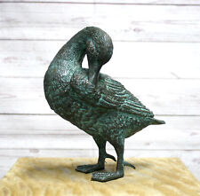 Bronzefigur ente reinigt gebraucht kaufen  Gronau