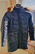 Barbour navy girls for sale  GLASGOW