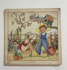 Vintage 1940s gouache for sale  LONDON