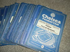 Chelsea home programmes for sale  NORWICH