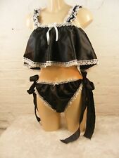 Sissy black satin for sale  DISS