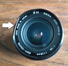 Yashica sigma mini usato  Molare