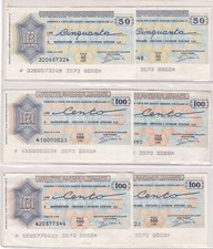 Lotto miniassegni lire usato  Remanzacco