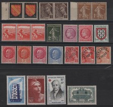 Petit lot timbres d'occasion  Wimille