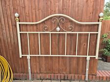 Antique metal headboard for sale  LONDON