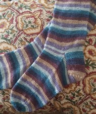 Hand knitted socks for sale  DARLINGTON