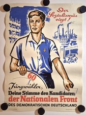 Plakat sozialismus siegt gebraucht kaufen Plakat sozialismus siegt gebraucht kaufen  Berlin