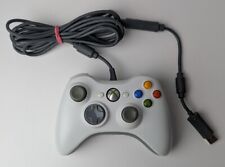 Oryginalny przewodowy kontroler Microsoft Xbox 360 S biały przewodowy gamepad towar B na sprzedaż  Wysyłka do Poland