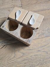 Wooden salt pepper for sale  STOKE-ON-TRENT