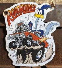 Placa de bomba de gasolina vintage plymouth road runner 10” serviço de revendedor de porcelana comprar usado  Enviando para Brazil