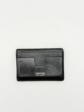 Carteira porta-cartões de couro Tom Ford T Line preta  comprar usado  Enviando para Brazil