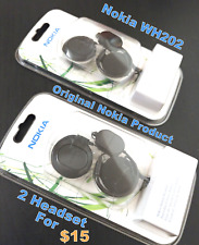 Nokia WH202, pacote blister. Nunca usado, pacote com 2 fones de ouvido. 100% funcional. comprar usado  Enviando para Brazil