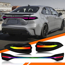 Luzes traseiras de LED RGB e lanterna traseira para Toyota Corolla 2020-2024 conjunto RGB comprar usado  Enviando para Brazil