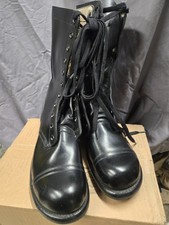 Botas militares vintage 1960’s BF Goodrich biqueira de combate tamanho 12 R couro preto comprar usado Botas militares vintage 1960’s BF Goodrich biqueira de combate tamanho 12 R couro preto comprar usado  Enviando para Brazil