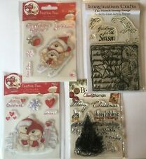 Christmas festive clear for sale  NUNEATON