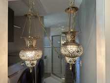 Vintage brass lantern for sale  Springfield