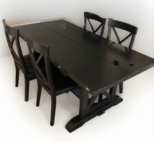 rustic foldable dining table for sale  Cleveland