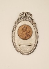 Ancien bénitier medaille d'occasion  Paris VIII