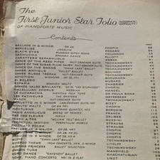 First junior star for sale  CHESTER