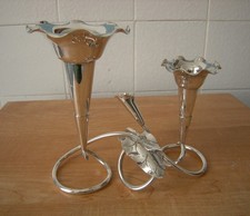 Silver plate epergne for sale  LEEDS
