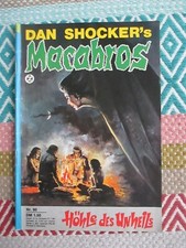 Dan shocker macabros gebraucht kaufen  Bergatreute