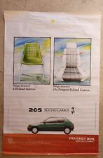 Affiche peugeot 205 d'occasion  Saint-Maur-des-Fossés