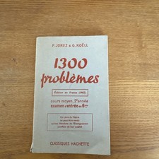 1300 problèmes cours d'occasion 1300 problèmes cours d'occasion  Aubenas