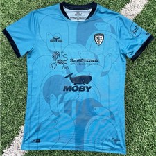 Cagliari football shirt for sale  CINDERFORD