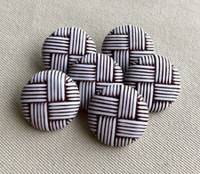 Burgundy white woven for sale  FLINT